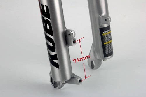20er MTB Folding BMX Bicycle Fork Supension Air Shock Absorber Fork Locking - Picture 11 of 23
