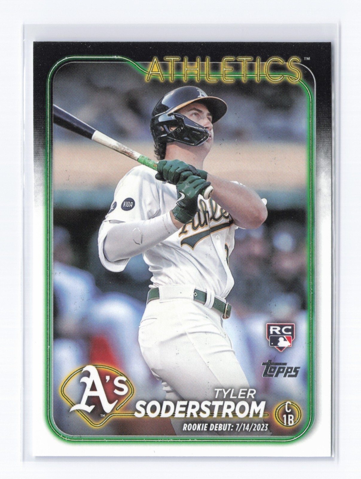 2024 Topps Update Series - Rookie Debut Tyler Soderstrom #US116 (RC)