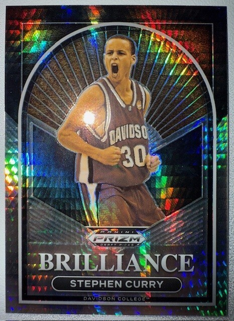 STEPHEN CURRY 2024 PANINI PRIZM DRAFT PICKS BRILLIANCE HYPER REFRACTOR PRIZM MNT