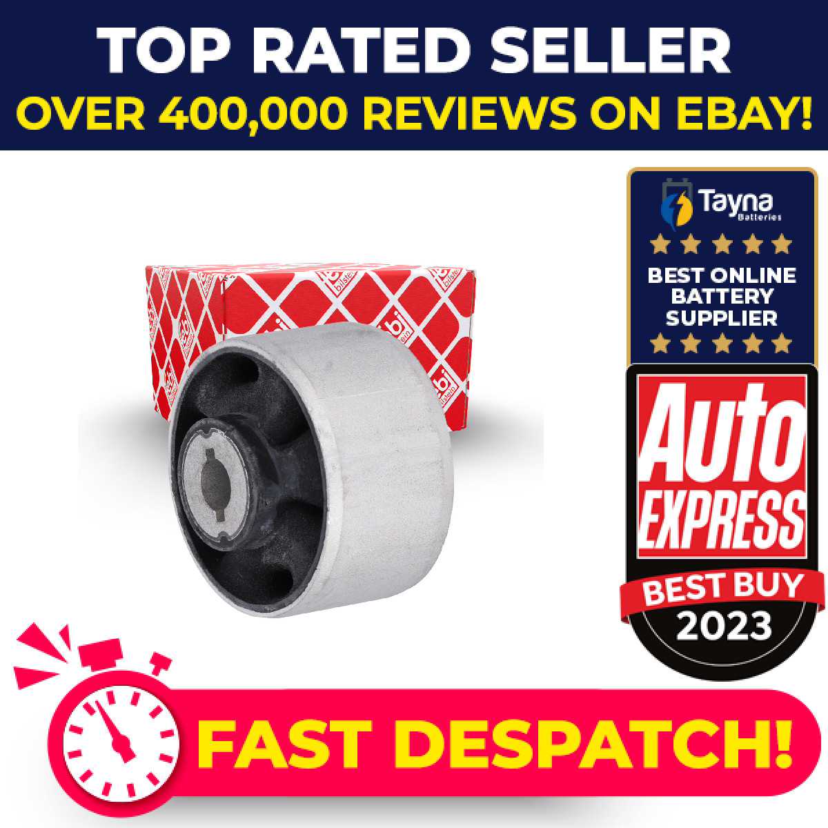 Wishbone / Control / Trailing Arm Bush fits FORD KUGA Mk3 1.5D 2019 on ZTDA Febi