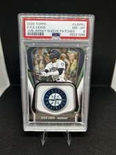 2020 Topps Jersey Sleeve Black 69/149 Kyle Lewis #JJSP-KL Jumbo Patch 3w0