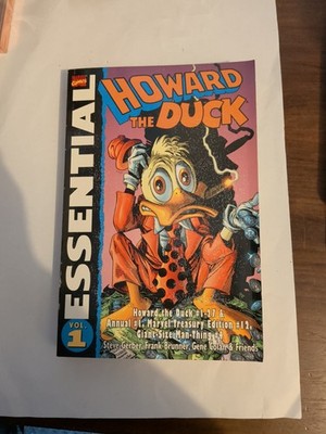 Marvel Comics Essential Howard The Duck Volume 1 Paperback Good Condition (ZB)