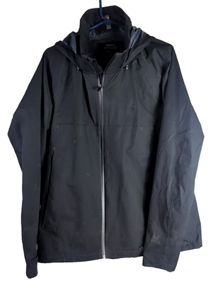 POLO RALPH LAUREN Performance WATERPROOF JACKET POLO BLACK MENS XL