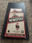 Vintage MONOPOLY board game - Parker Brothers c 1954 - COMPLETE Wooden Pieces