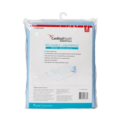 1 ReliaMed Reusable Washable Bed Pads Incontinence Underpads 36X54'' ZRUP3654R