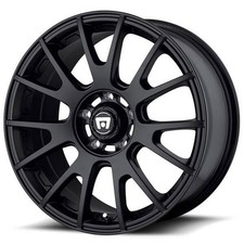 17x8 Motegi Wheels Mr118 Ms7 Matte Black Rims 5x114.3 Et45 1pc