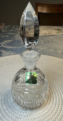 Marquis by Waterford CALAIS Crystal Perfume Bottle Vintage New In Box Hungary