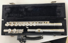 Vintage Armstrong Model 103 C-Foot Open-Hole Flute In Case