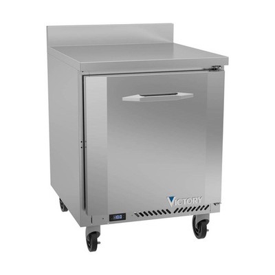 Victory VWF27HC 27'' 1-Section Worktop Freezer w/ 1 Door, 6.15 cu. ft.
