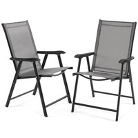 2Er Set Gartenstuhl Terrassenstuhl Esszimmerstuhl Hochlehner Stabiler Klappstuhl