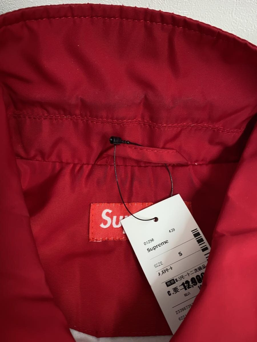 Supreme nylon jacket 18SS Gonz logo coaches S polyester RED Supreme nylon jacket 18SS Gonz logo coaches S polyester RED