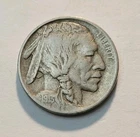 1913 D Type 1 Buffalo Nickel