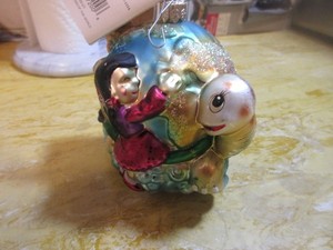 KIWANIS Christopher Radko All the Children of the World Limited Glass Ornament