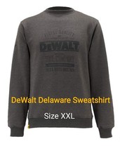 DEWALT Delaware Sweatshirt Printed Design Work size XXL (2XL)