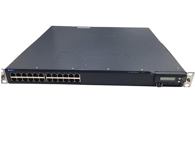 Juniper EX 4200 Series EX4200-24T 8PoE 24 Port 750-033065 w/ Rack Mount Ears