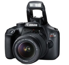 Canon EOS Rebel T100 / 4000D DSLR Camera w/ 18-55 III