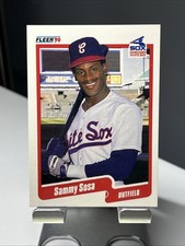 1990 Fleer - Sammy Sosa #548 (RC) z1026