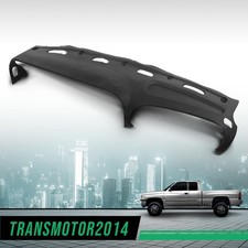 Dash Cover Fit For Dodge Ram 1998-2002 Molded Dashboard Overlay Skin Cap Black