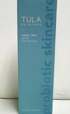 TULA Skin Care Super Calm Gentle Milk Cleanser - Nourishing and Calming 5 FL OZ