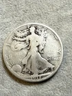 1918-D Walking Liberty Half Dollar  Silver Coin VG Very Good Condition 7670