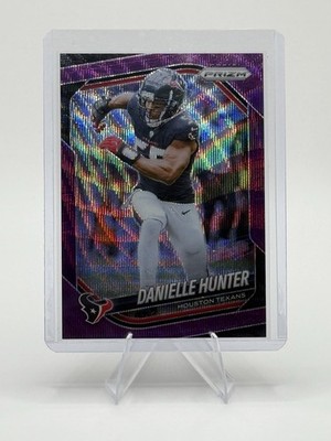 2025 Panini Prizm - Danielle Hunter #48 Purple Wave Prizm /99