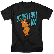 Image of Scooby-Doo Scrappy doo - Adult Unisex Short Sleeve T-Shirt - Black