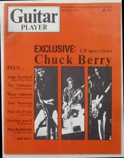 GUITAR PLAYER Magazine..Feb 1971 - Chuck Berry, Ventures, John Hartford, Reese