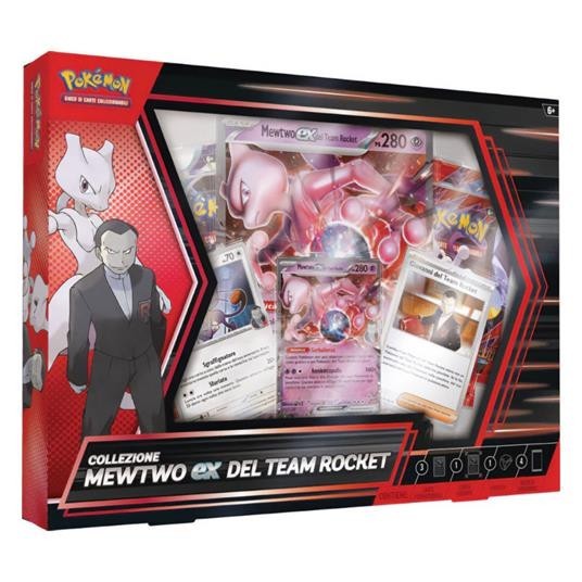 Pokemon Collezione Mewtwo Ex del Team Rocket Italiano