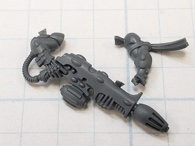 40K Aeldrari Bits Eldar Fire Dragon Fusion Gun w Arm #46 