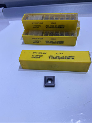 Kennametal Drilling Carbide Inserts / SPPX15T512HP /KCU40 (10) PCs New !!