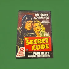 THE SECRET CODE - 1942 - 15 Action Packed Episodes - Paul Kelly - Black Commando
