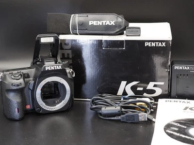 [US 1Yr Wty] Cuerpo de cámara digital PENTAX K-5 SLR negro de JAPÓN SC: 15427... - Imagen 1 de 4