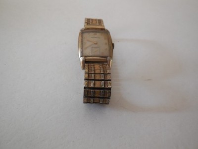 Witnauer 10K G.F. Bezel, Speidel Band, 10 Kt. G F  Top Caps, Vintage, As Found