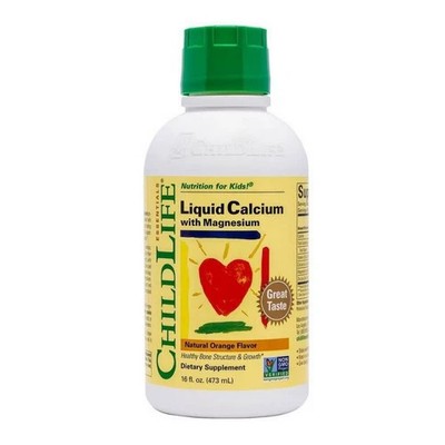 Essentials Liquid Calcium With Magnesium Natural Orange