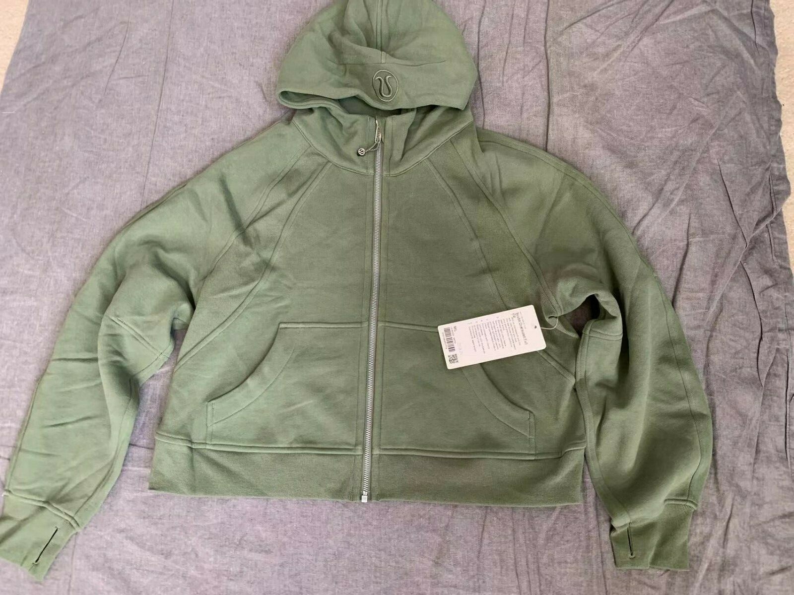 LULULEMON NWT SCUBA OVERSIZED FULL ZIP HOODIE SZ M/L