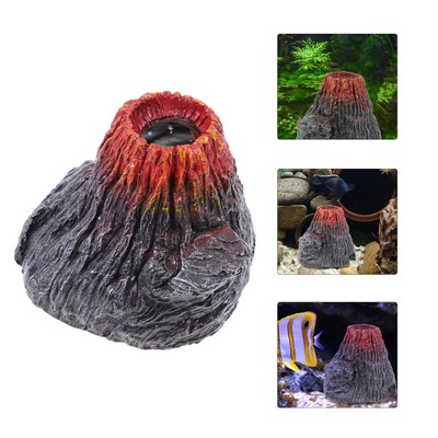 Air Stone Aquarium Volcano Artificial Decor Fish Tank