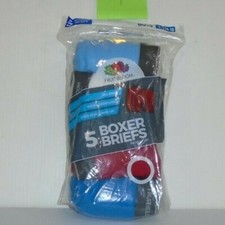 New Fruit Of The Loom Pack 5 Total - Boxer Briefs Boys Size LG14/16