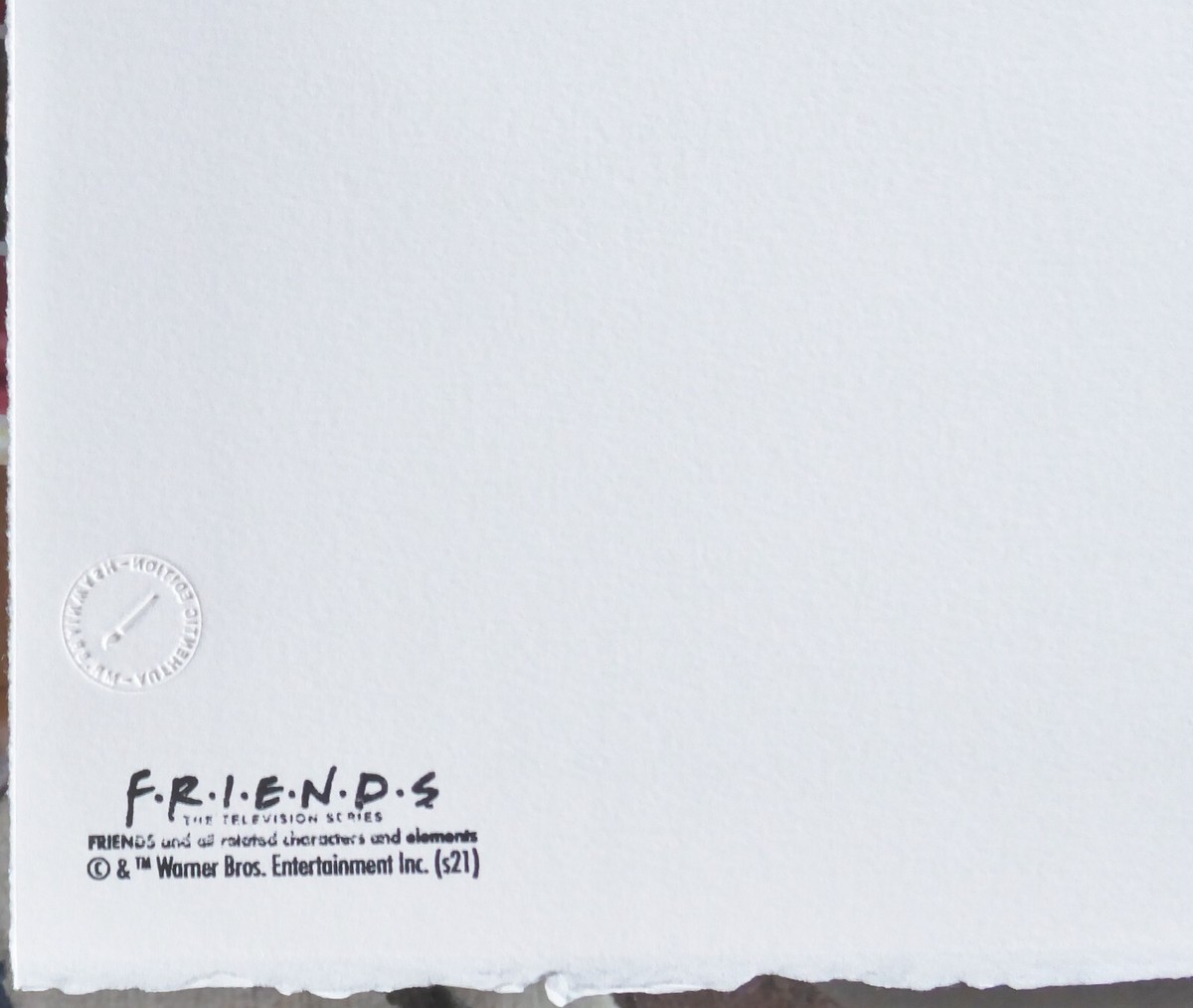MR BRAINWASH I'll Be There For You, Friends Forever HAND SIGNED