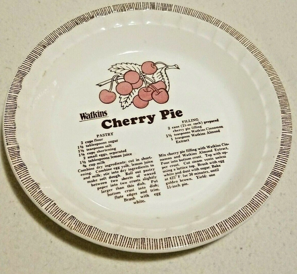 Vintage pottery brown dot handmade pie baking dishes 3 set blog.knak.jp