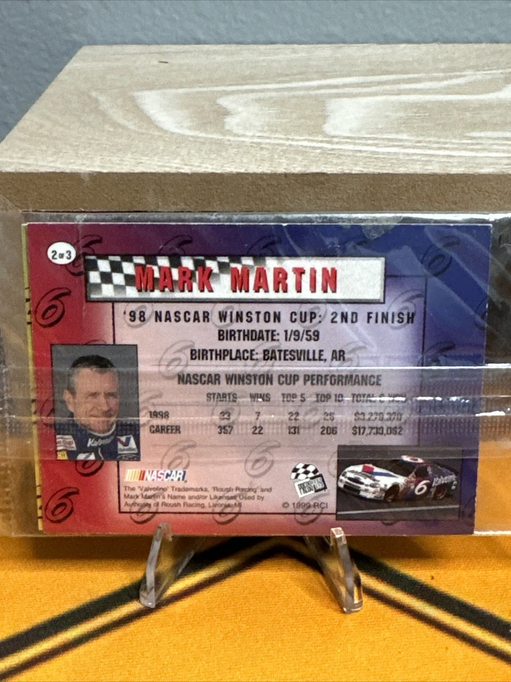 1999 Press Pass PROMOS-Complete 3 card set-Straight to pages Sealed - Image 4 of 4