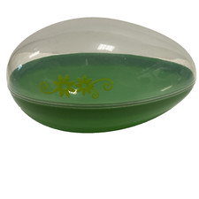 Easter Egg Large Green Plastic Fillable Conta...