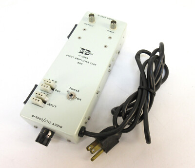 DATATEK D-2063 - Input Amplifier Test Box
