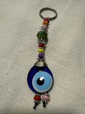 Evil Eye Beaded Multicolor Key Chain
