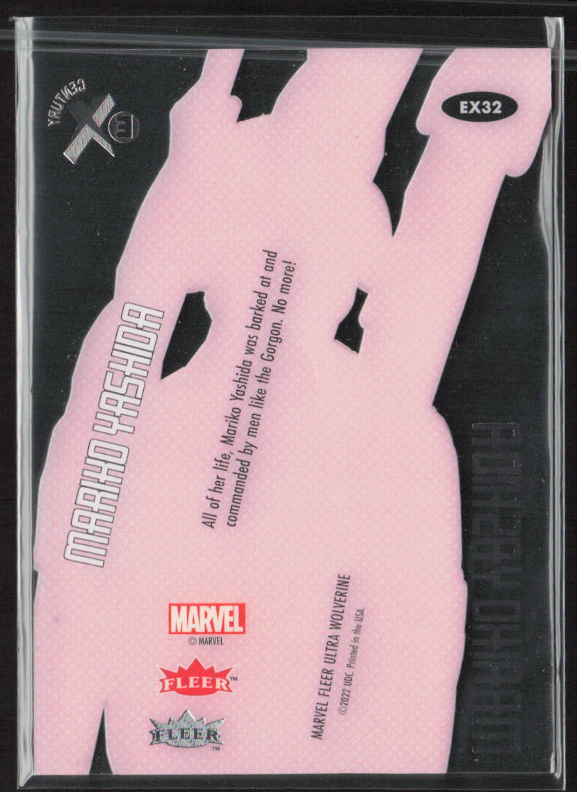 2023 2024 Marvel Fleer Ultra Wolverine #EX32 Mariko Yashida | eBay
