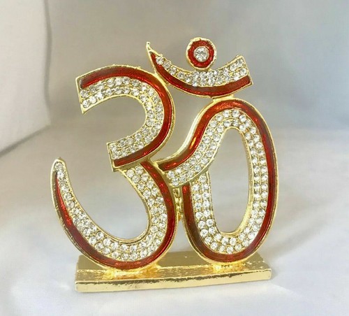OM AUM AUHM Plaque various size Symbol Hindu Diwali Wall Home Decor Ornament - Picture 14 of 17