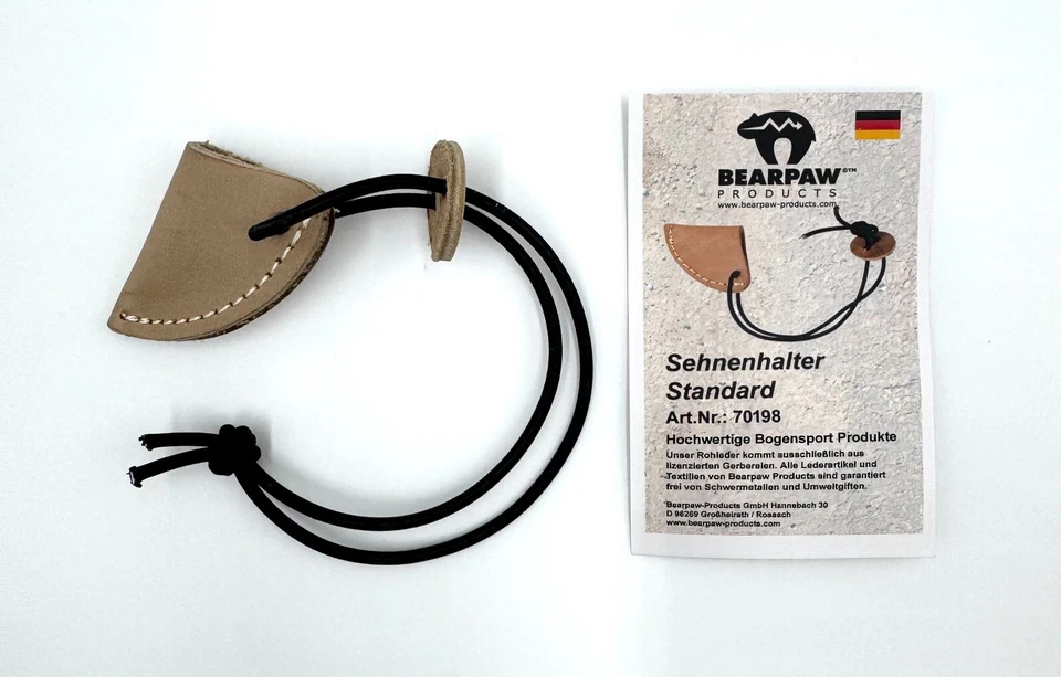 Bearpaw Leather Tip String Keeper - Image 2 of 2