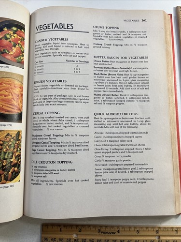 Betty Crocker Cookbook Vintage 1982 Menu Dinner Party House Wife Kitchen Baking - Foto 22 di 24