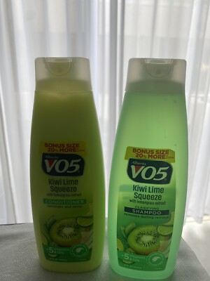 Kiwi Lime Squeeze Vo5 shampoo and conditioner - 2 Pack | eBay