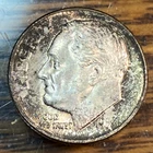 1954 Roosevelt Dime Gem BU Nice Original Patina CHRC