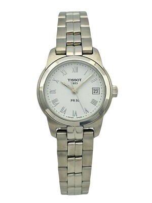 Tissot Silver-Tone Link Bracelet Watch Tissot Ballade 30mm main image 2